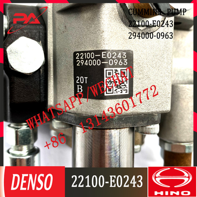 Pompa Injektor Bahan Bakar Diesel Kualitas Terbaik 294000-0963 untuk HINO 22100-E0243 294000-0963