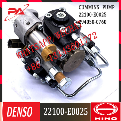 DENSO Kualitas Baik J08E Mesin Diesel Pompa Bahan Bakar Injeksi untuk HINO 294050-0760 22100-E0025