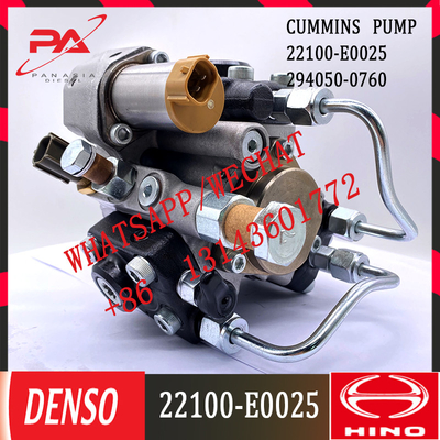DENSO Kualitas Baik J08E Mesin Diesel Pompa Bahan Bakar Injeksi untuk HINO 294050-0760 22100-E0025
