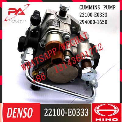 Kualitas terbaik Pompa injeksi bahan bakar diesel 294000-1650 22100-E0333 POMPA injeksi ASSY UNTUK mesin HINO J05D