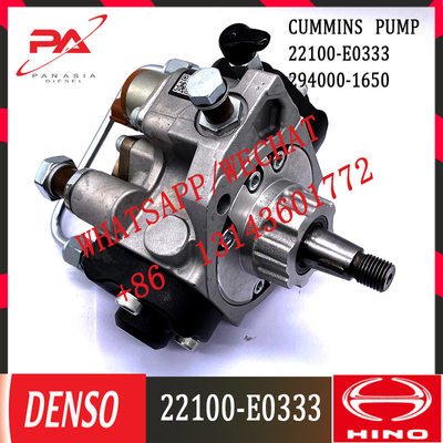 Kualitas terbaik Pompa injeksi bahan bakar diesel 294000-1650 22100-E0333 POMPA injeksi ASSY UNTUK mesin HINO J05D
