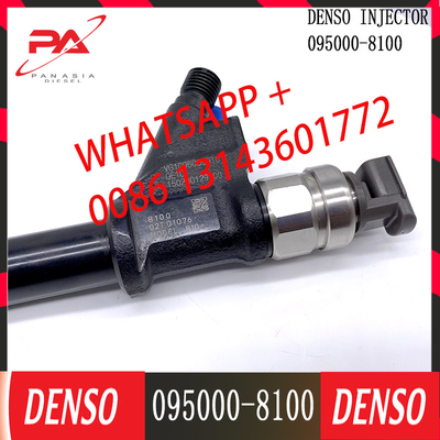 Injektor bahan bakar common rail asli 095000-8100 095000-8102 Untuk SINOTRUK HOWO A7 VG1096080010 095000-8100