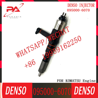 Injektor Diesel Injektor Bahan Bakar Kereta Api Umum 0950006070 6251-11-3100 095000-6070 Untuk KOMATSU PC350-7 PC400-7