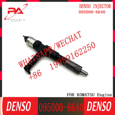 6D125 Injektor Diesel Common Rail 095000-6640 Injektor bahan bakar 6251-11-3200