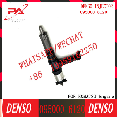 Diesel Common Rail Fuel Injector 095000-6120 Untuk Komatsu PC600 Excavator 6261-11-3100 diesel injektor