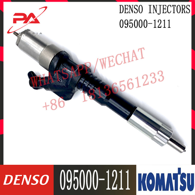 095000-1211 6156-11-3300 Injektor Nozzle Bahan Bakar Untuk Penggali Denso Komatsu