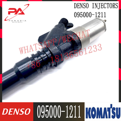 095000-1211 6156-11-3300 Injektor Nozzle Bahan Bakar Untuk Penggali Denso Komatsu