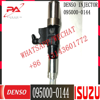 Injektor bahan bakar common rail asli 095000-0144 untuk ISUZU 4HK1/6HK1 095000-0145 095000-0141 095000-0142 095000-0143