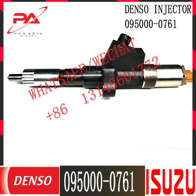 Injektor bahan bakar common rail asli 095000-0760 095000-0761 DLLA149P786 untuk 6SD1 ISUZU 1153004151 1-15300415-1