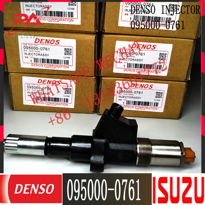 Injektor bahan bakar common rail asli 095000-0760 095000-0761 DLLA149P786 untuk 6SD1 ISUZU 1153004151 1-15300415-1
