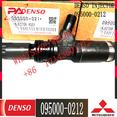 Injektor bahan bakar common rail asli 095000-0212 095000-0213 095000-0214 Untuk MITSUBISHI FH/FK/FM ME132615 ME302570