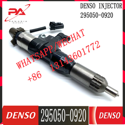 Injektor bahan bakar diesel 295050-0920 23670-E0450 23670E0450 cocok untuk mesin J08E