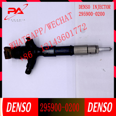 Common Rail Fuel Injector 295900-0200 Untuk Toyota Hiace Dyna 1kd Ftv 23670-30440 23670-39435