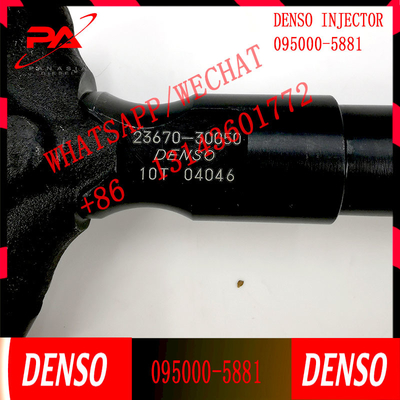 DXM DENS Injector Common Rail Injector 23670-30050 095000-5881 / 0950005881 5881 injector untuk DENSO 2KD-FTV