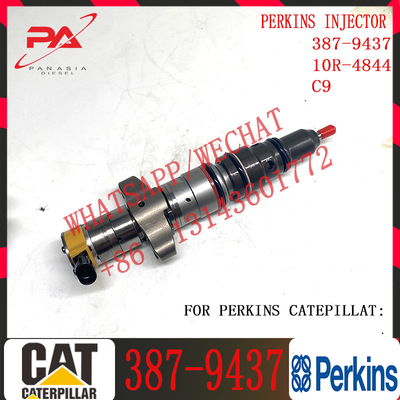 C-A-T Excavator Parts Diesel Fuel Injector 387-9437 10R4844 Untuk Mesin C-A-Terpillar C9