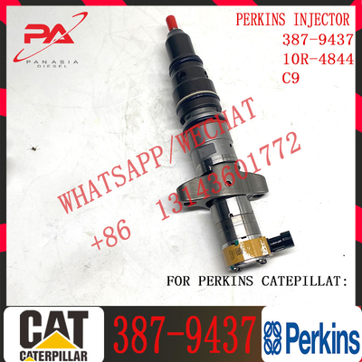 C-A-T Excavator Parts Diesel Fuel Injector 387-9437 10R4844 Untuk Mesin C-A-Terpillar C9