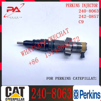 Mesin Diesel PERKINS Fuel Injector Common Rail 240-8063 10R-4764 Untuk C-A-T C9