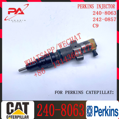 Mesin Diesel PERKINS Fuel Injector Common Rail 240-8063 10R-4764 Untuk C-A-T C9
