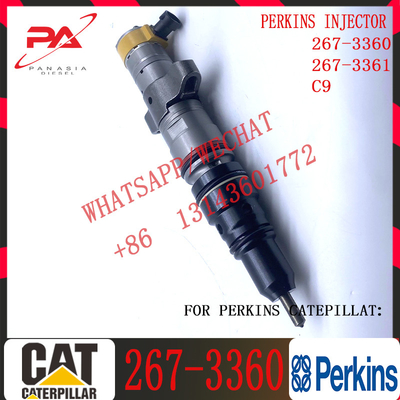 266-4446 Common Rail Diesel Fuel Injector Sprayer 265-8106 267-3360 Untuk Mesin C-A-T C9