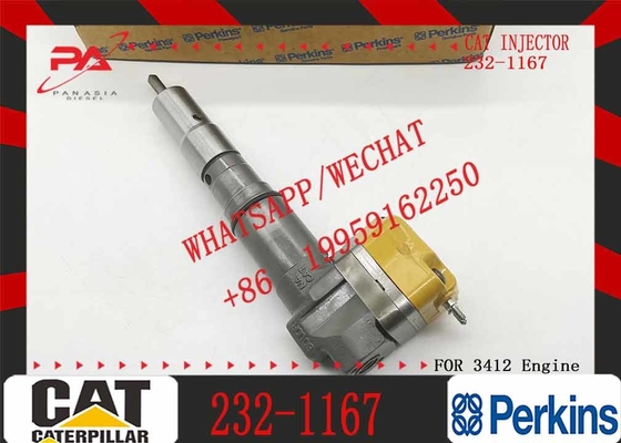 Aksesoris excavator injektor bahan bakar 232-1167