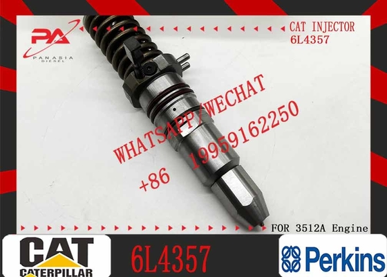 Injektor bahan bakar yang dapat diandalkan 6L4357 Untuk mesin CAT 3512A Series Diesel yang cocok