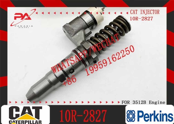 Cat 3152B Mesin Injektor diesel umum Rail Fuel Injector 249-0746 10R-2826 10R-2827 untuk Caterpillar 3152B
