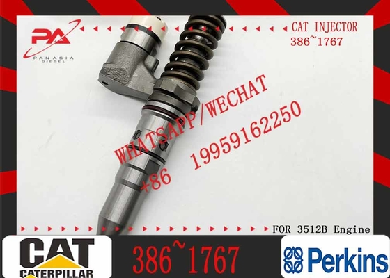 Cat 3152B Mesin Injektor diesel umum Rail Fuel Injector 249-0746 10R-2826 10R-2827 untuk Caterpillar 3152B