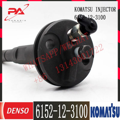 6152-12-3100 Komatsu Fuel Injector PC400-6 WA470-3/WA450-3 Excavator SA6D125E-2