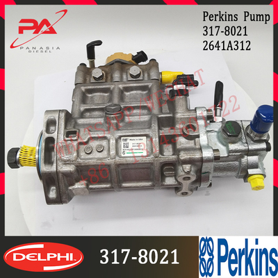 Delphi Perkins Mesin Diesel Common Rail Fuel Pump 317-8021 2641A312 3178021 32F61-10301 Untuk C-A-T C6.6