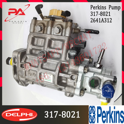Delphi Perkins Mesin Diesel Common Rail Fuel Pump 317-8021 2641A312 3178021 32F61-10301 Untuk C-A-T C6.6