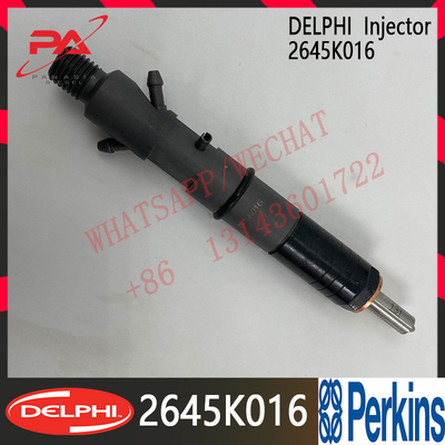 DELPHI Diesel JCB Perkins 1103A-33 Injektor Bahan Bakar Mesin 2645K016 LJBB03202A