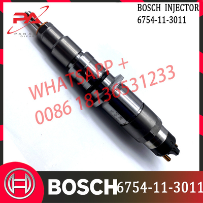 Injektor Bahan Bakar Diesel Berkualitas Tinggi 6754113011 0445120059 Untuk Mesin PC200-8 PC220-8 Excavator 6D107