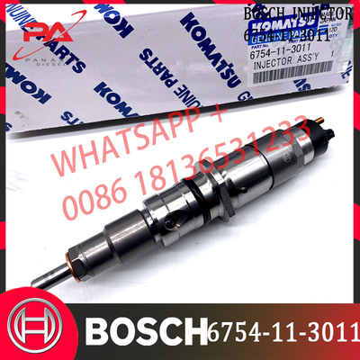 Injektor Bahan Bakar Diesel Berkualitas Tinggi 6754113011 0445120059 Untuk Mesin PC200-8 PC220-8 Excavator 6D107