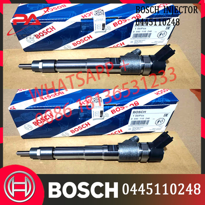 Common Rail Injector 0445110248 Suku Cadang Mesin Diesel 504088823