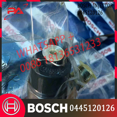 Common Rail Assembly Diesel Fuel Injector 0445120126 Dengan Nozzle DLLA135P1747