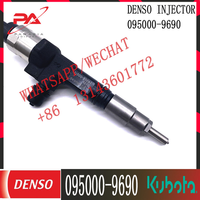 Perakitan Injektor Bahan Bakar Diesel Common Rail Injector 095000-9690 untuk KUBOTA V3800 1J500-53051