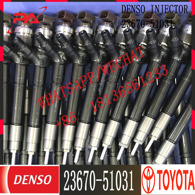 Diesel Common Rail Injector Fuel Injector Nozel 095000-9780 23670-51031 Untuk Toyota