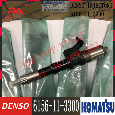 6156-11-3300 KOMATSU Fuel injector 095000-1211 6156-11-3300 SAA6D125 Mesin PC400-7 / PC450-7