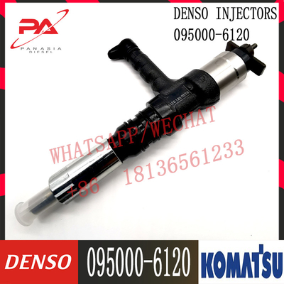 DENSO Common Rail Fuel Injector 095000-6120 Untuk Excavator Komatsu PC600 6261-11-3100