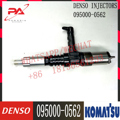 Injector Common Rail Asli 095000-0562 Untuk KOMATSU 6218-11-3101 6218-11-3102