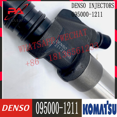 095000-1211 Diesel Fuel Injector 6156-11-3300 Untuk Komatsu SA6D125E PC400-7 PC450-7