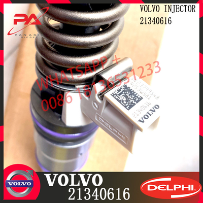 21340616 BEBE4D25001 Mesin Diesel Fuel Injector 21340616 21371679 85003268 Untuk MD13 EURO 5 Mesin Diesel