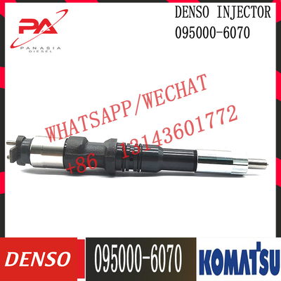 095000-6070 DENSO Diesel Common Rail Fuel Injector 095000-6070 6251-11-3100 Untuk Komatsu PC400-8 PC450-8 SAA6D125