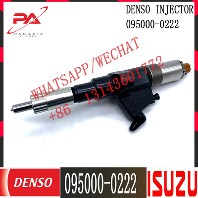 095000-0222 Asli Common Rail Diesel Fuel Injector 095000-0221 Untuk ISUZU 6SD1 1-15300347-3