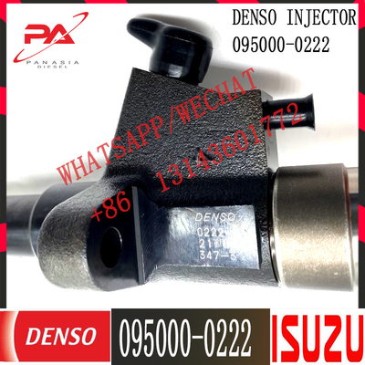095000-0222 Asli Common Rail Diesel Fuel Injector 095000-0221 Untuk ISUZU 6SD1 1-15300347-3