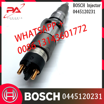 Injector Bahan Bakar Diesel Asli 0445120231 6754-11-3011 6754113011 Untuk KOMATSU PC200-8 Excavator