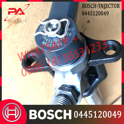 Injektor bahan bakar common rail asli 0445120049 untuk ME223750 ME223002 DLLA157P1425 untuk injektor bosch 0445120049
