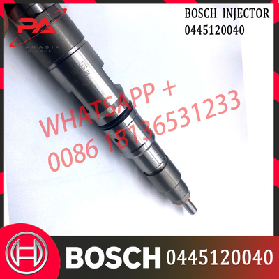 Injector Bahan Bakar Diesel Asli 0445120040 Untuk DAEWOO DOOSAN 65.10401-7001C 65.10401-7001