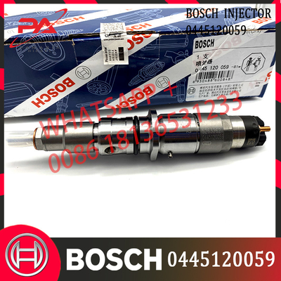Bosch Diesel Common Rail Injector 0445120059 Untuk Komatsu Cummins SAA6D107E-1 3976372