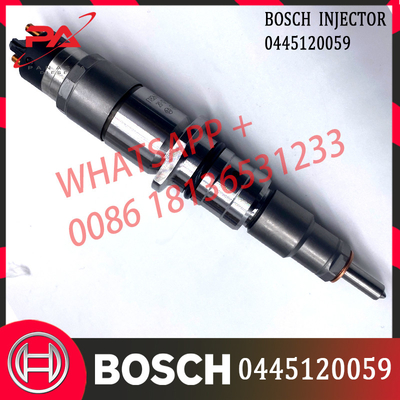 Bosch Diesel Common Rail Injector 0445120059 Untuk Komatsu Cummins SAA6D107E-1 3976372